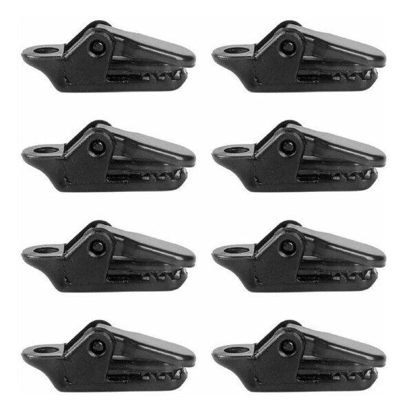 20 PCS Tarp Clips Hangers Thumb Screw Camping Tent Clamps Lock Grip