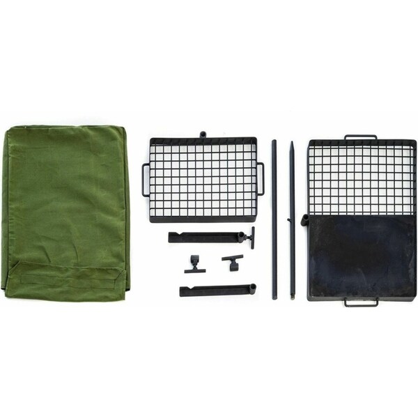 Campfire Barbecue Cooking Billy Arms