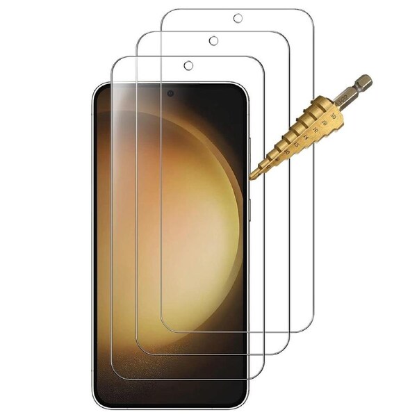 3pcs For Samsung Galaxy S23+ PLUS Tempered Glass Screen Protector Phone Guard