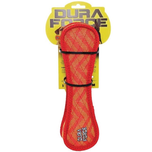Red 28.5cm DuraForce Dog Toy Bone