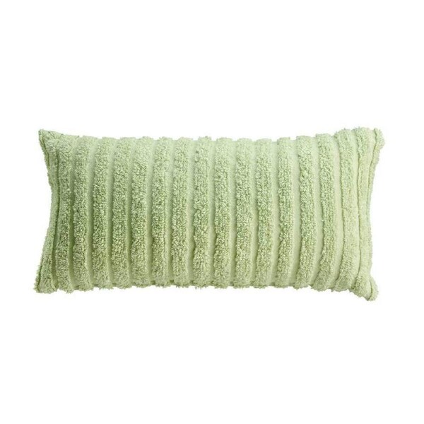 Bianca Chelsea Celadon Cotton Chenille Oblong Cushion