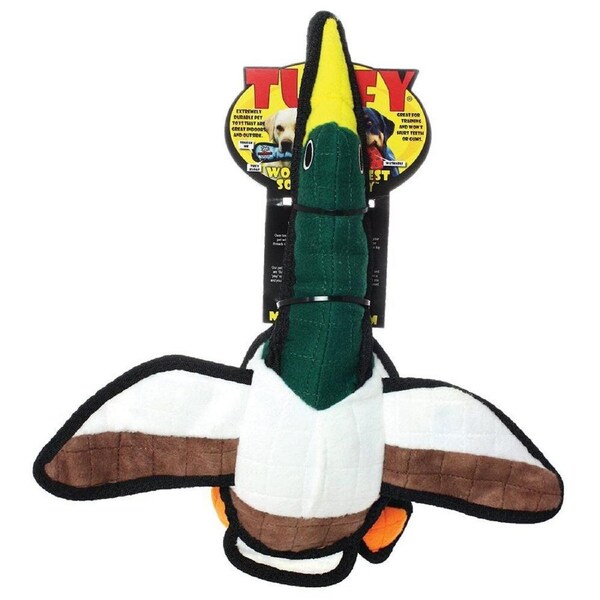Barnyard Duck Dog & Puppy Toy by Tuffy (35x42x14cm)