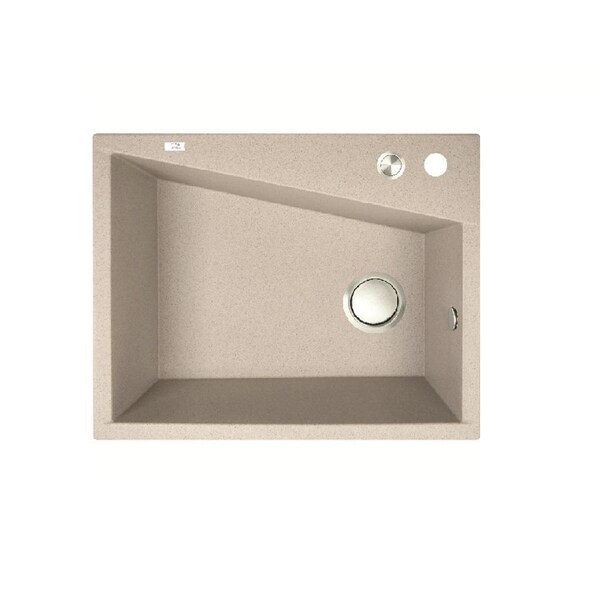 470*600*227mm ACA Laveo Beige Granite Stone Single Bowl Sink