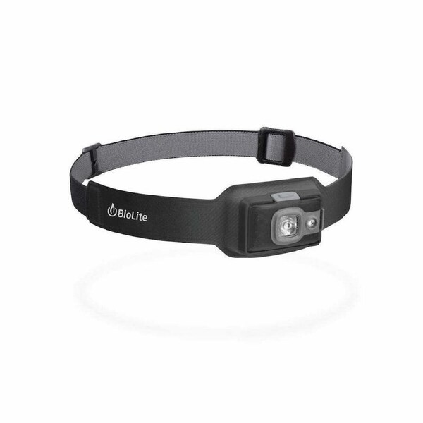 Biolite HeadLamp 200 Rechargeable Head Light Midnight Grey