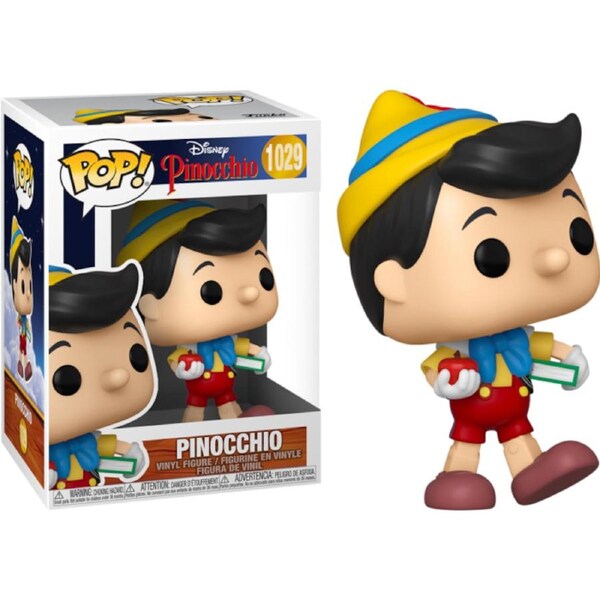POP! Vinyl Pinnochio - Pinnocchio (with books) #1029