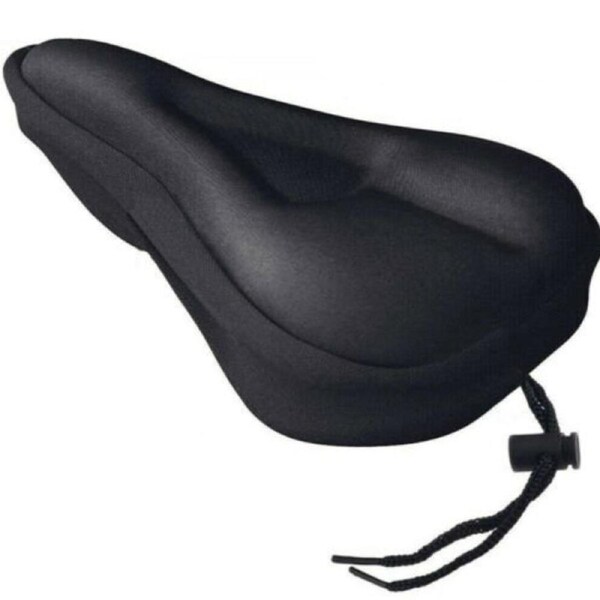 3D Bike Extra Comfort Soft Gel Pad Comfy Cushion Saddle Seat Cover Bicycle Cycle