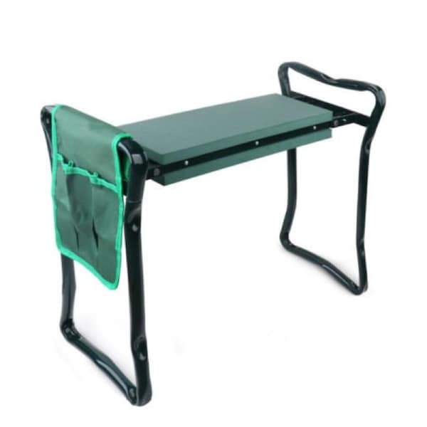 Garden Kneeler Foldable Kneeling Pad Seat Stool Gardening Work Tool Bench