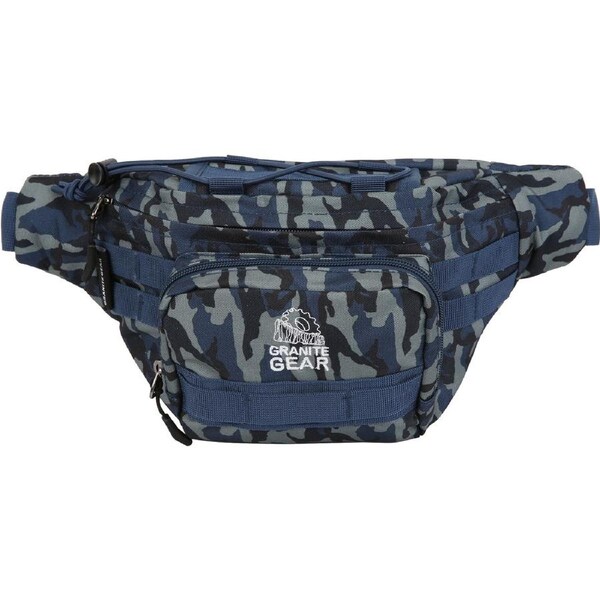 Granite Gear Waterproof Funny Bag Travel Bum Bag Camping Hiking Cross Shoulder Bag G7557 Camouflage Blue