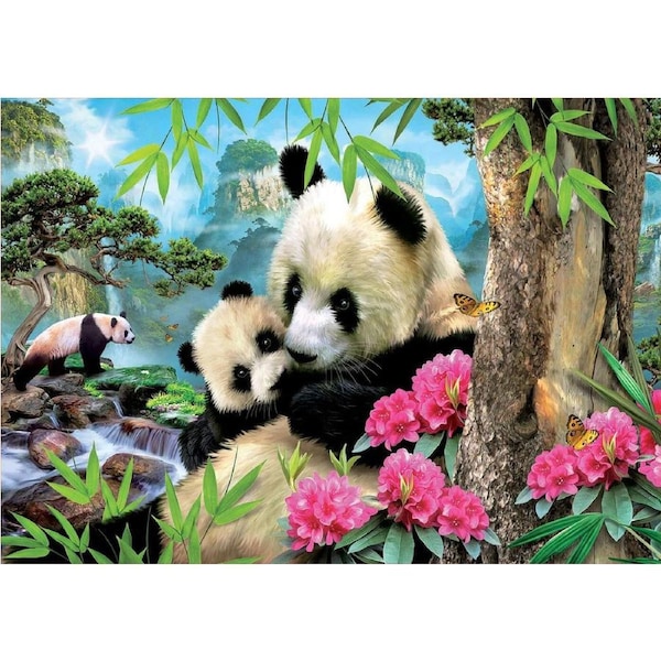 Educa - Morning Panda Puzzle 1000pc