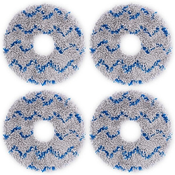 4x Mop Pads for Ecovacs Deebot X1 X2 T20 Series Washable Replacement