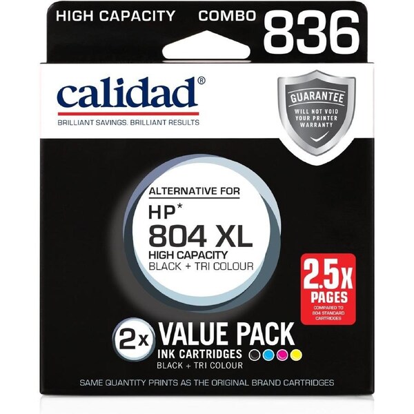 Calidad HP 804 XL Black & Colour Combo