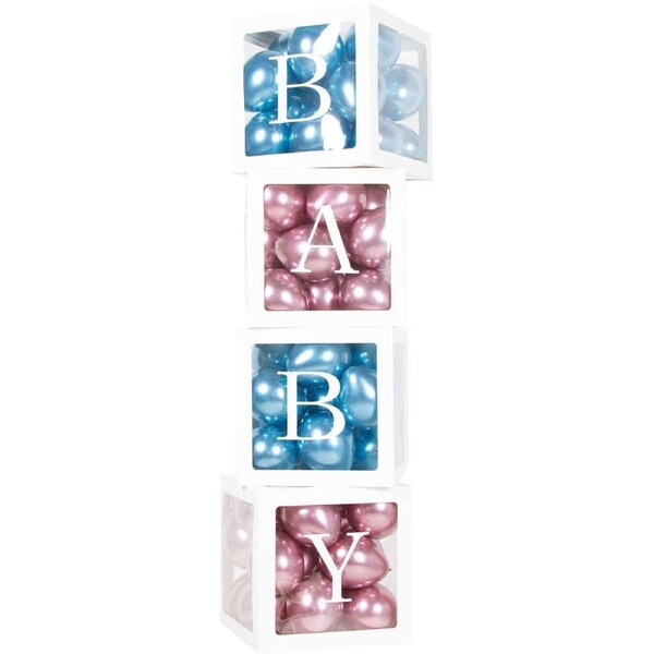 Pop Up Baby Balloon Boxes