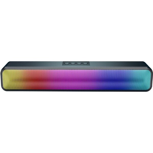 Laser Gaming: RGB Bluetooth Gaming Soundbar