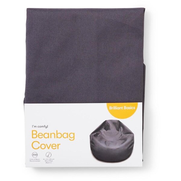 Brilliant Basics Bean Bag Cover 200L - Excalibur