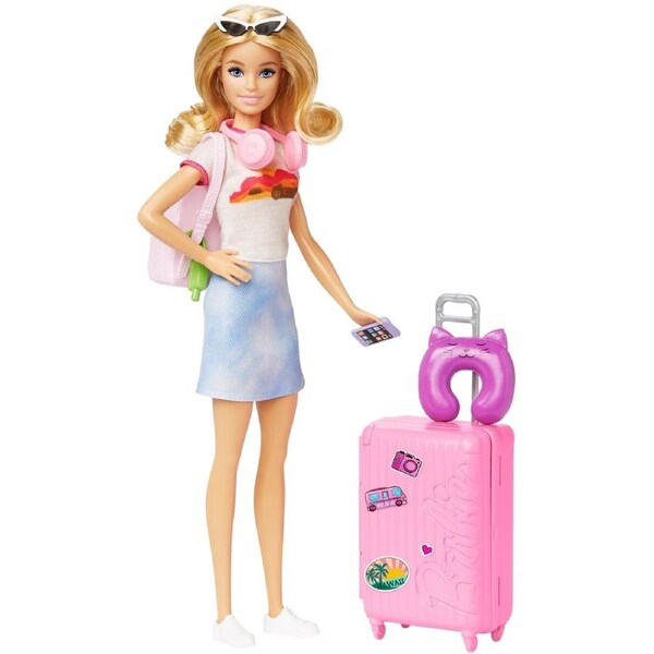 Barbie Travel Doll and Accessories