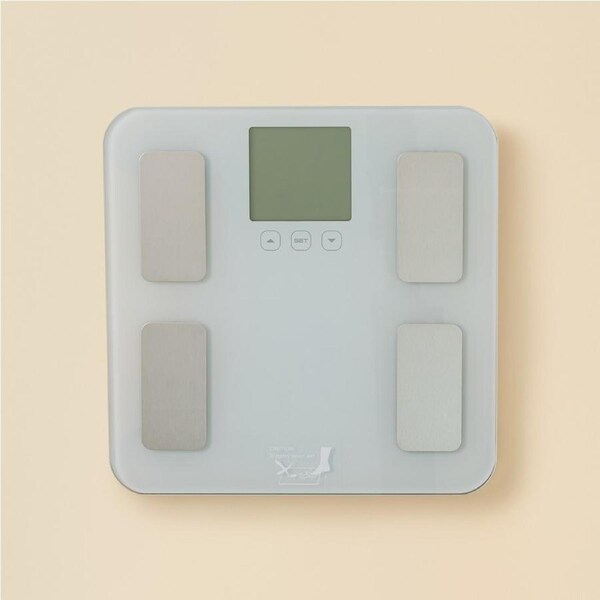 Openook Digital Bathroom Scales Tempered Glass