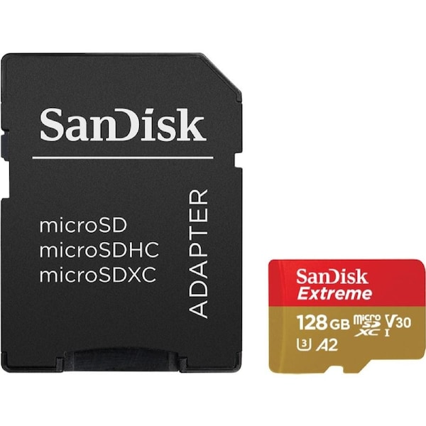 SanDisk Extreme MicroSDXC 128GB Memory Card