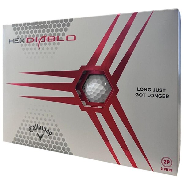Callaway Hex Diablo White Golf Balls 1 Dozen
