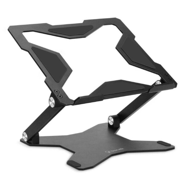 Bonelk Elevate Flow Foldable Stand Holder Riser For 11-17" Laptop/Notebook Black