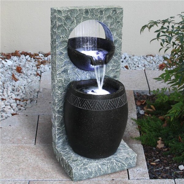 Peaceful Rain Water Fountain Water Feature DW185050