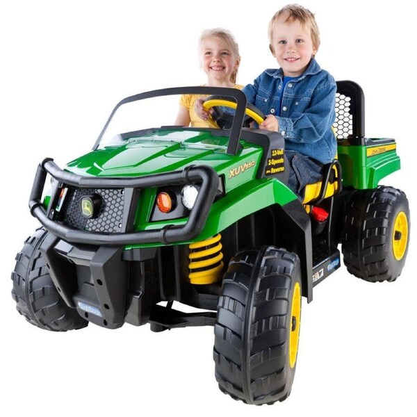 John Deere Gator XUV 550 Electric Battery Ride On Toy Car Tractor Kids Children