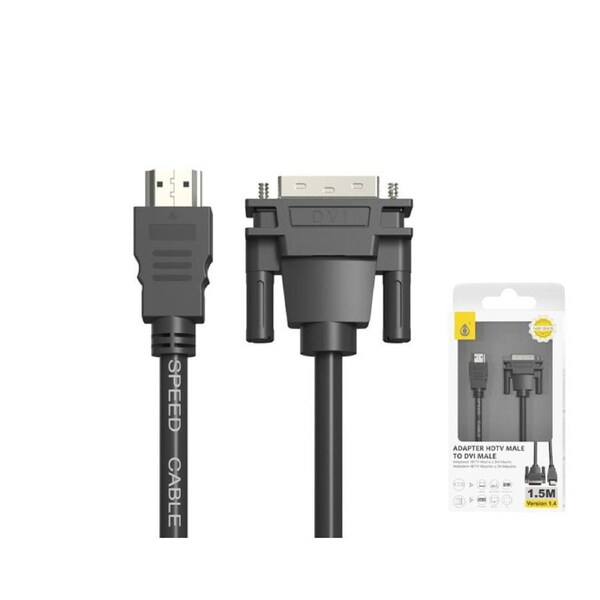 HDMI to DVI Cable 1080p 1.5m Cable Computer to Monitor TV NB1325