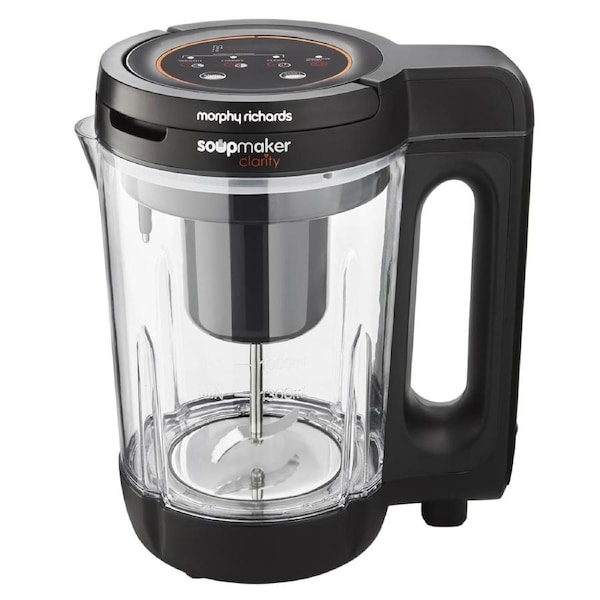 Morphy Richards 1.6L Clarity Soup Maker Black
