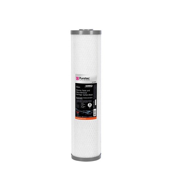 PURETEC Puretec Hybrid Replacement Cartridge - Carbon Block - 20-inch MP - 5 Micron