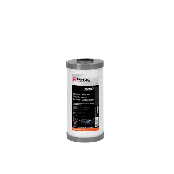 PURETEC WH1-30 or WH2-30 Replacement Cartridge - Carbon Block - 10-inch MP - 10 Micron