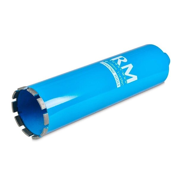 Rural Max 110x400mm Diamond Drill Core Bit Laser Welded Standard Segments Blue