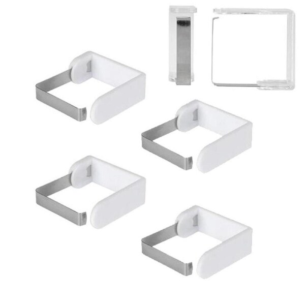 4pce Tablecloth Clamps 4x5cm