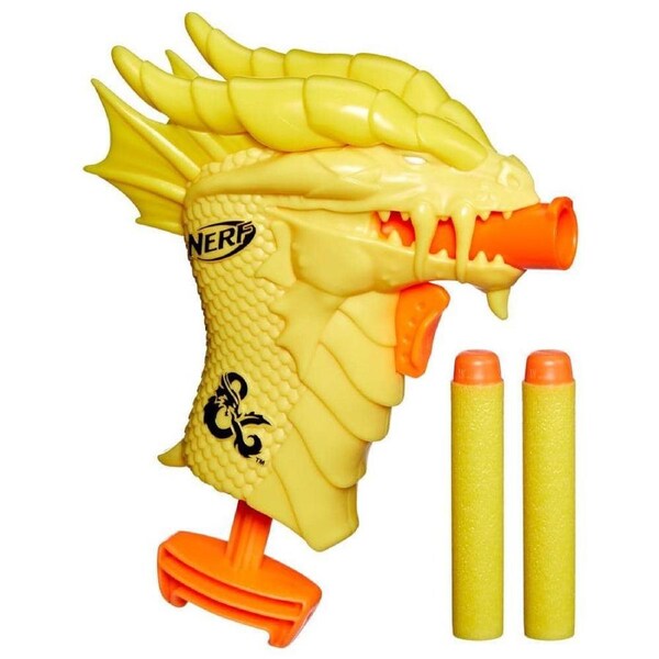 Nerf Microshots Dungeons & Dragons Palarandusk Blaster And 2 Nerf Elite 2.0 Darts