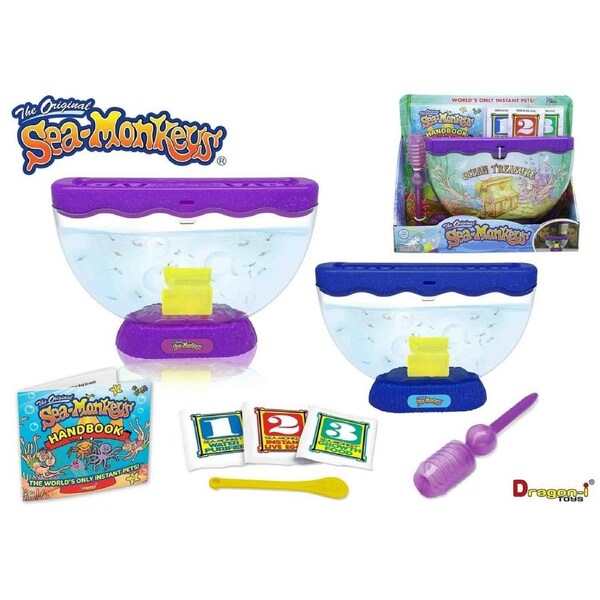 Sea Monkeys - The Original Sea Monkeys - Ocean Treasure Assorted Colours
