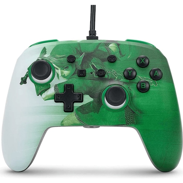 PowerA Enhanced Wired Controller for Nintendo Switch Zelda Heroic Link