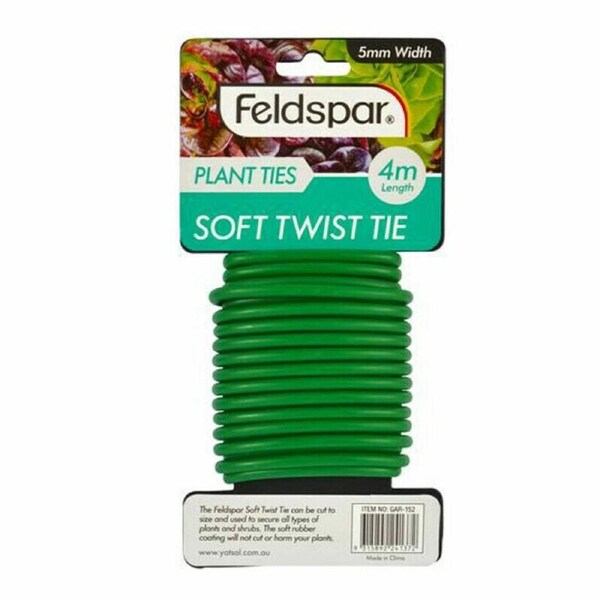 2X 4M Garden Soft Wire Twist Tie Quality Thick Reusable Trees Plant Shrub Set