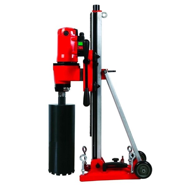 Rural Max 2400W 15A Diamond Core Drill on Stand w/ Suction Base For Core Drills