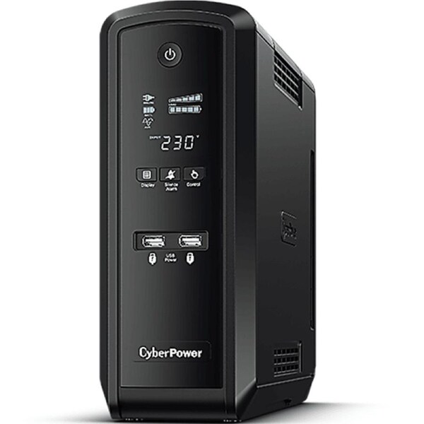 CyberPower PFC Sinewave CP1300EPFCLCD Tower UPS 1300VA Uninterruptible Power Supply