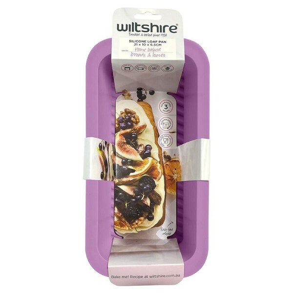 Wiltshire Pink Silicone Loaf Pan 21cm