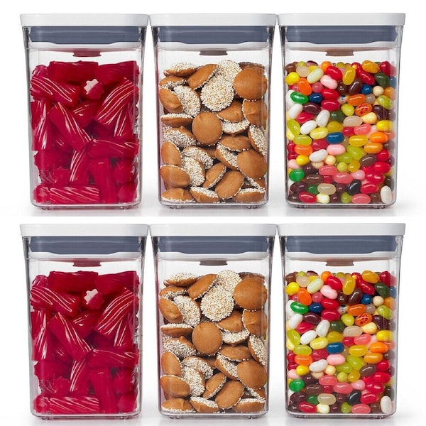 OXO Good Grips 6pc POP 2.0 Air Tight 1L Container Set 6 Piece