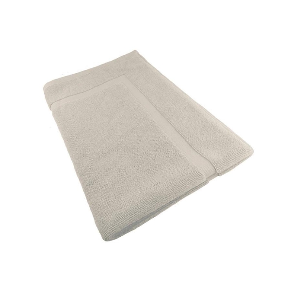Softouch Ultra Light Quick Dry Premium Cotton Bath Mat 900GSM Beige
