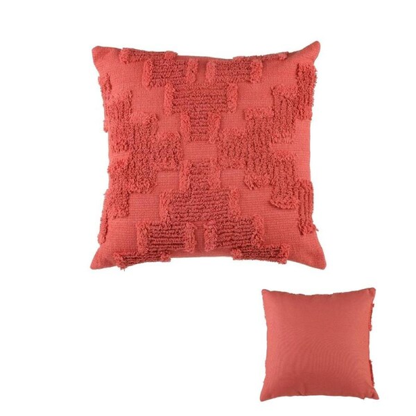 Accessorize Roseto Red Square Filled Cushion 45cm x 45cm