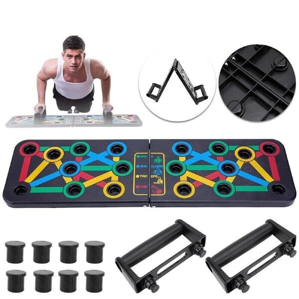 Push Up Board Handle GYM Strength System Pushup Stands Body Training Equipment