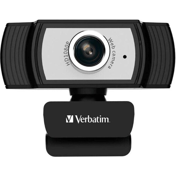 Verbatim 1080p Full HD Webcam Black/Silver