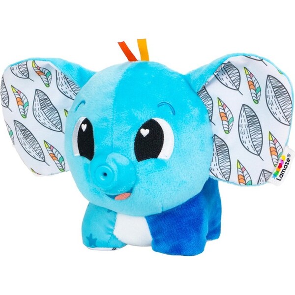 Lamaze Puffaboo Plush Peek & Puff Elephant Baby Interactive Soft Toy 3m+ 19cm