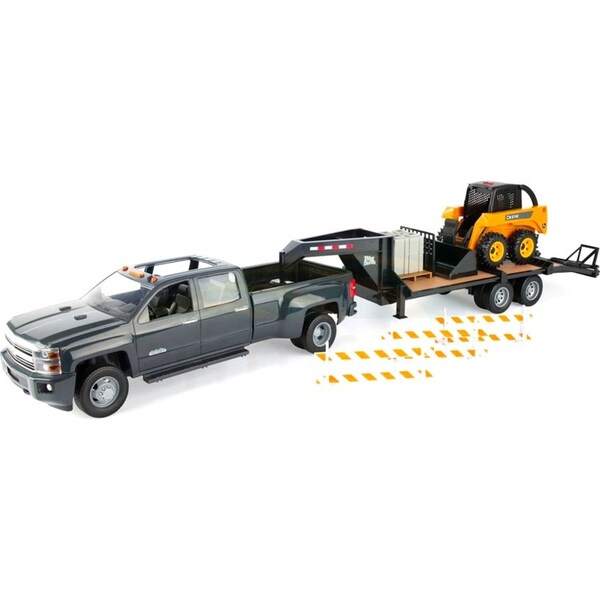 John Deere General Motors 1:16 Construction Vehicle Toy Set w/Accessories 3y+