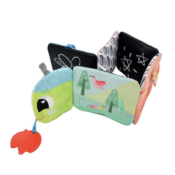 Lamaze Colorful Journey Caterpillar Soft Fabric Baby/Toddler/Infant Book 6m+