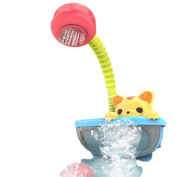 Nevenka Bathtub Water Toy 2 in 1 Bubble Maker with Shower for Toddlers 3+