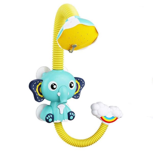 Nevenka Bath Toy Elephant Automatic Water Pump with Shower Sprinkler for Ages 3+