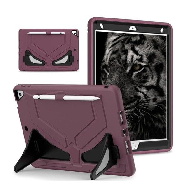 Nevenka iPad Case Heavy Duty with Kickstand for iPad 10.2 inch 2021/2020/2019-PlumBlack