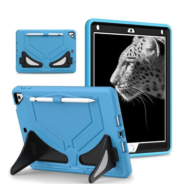 Nevenka Tablet Case Rugged with Kickstand for iPad 6th/5th Generation 2018/2017-LightBlue